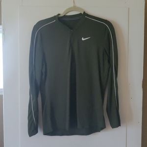 Nike Green half zip